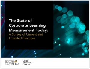 The State of Corporate Learning Measurement Today
